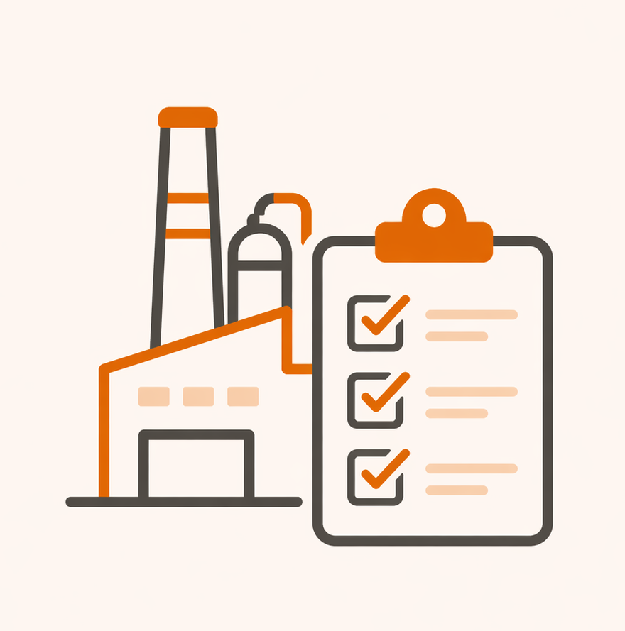 Gestión de plantas y checklist normativo